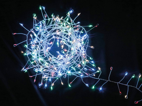 String LED multicolour light - 4,8 m