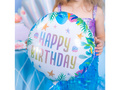 Balon foliowy Ocean Happy Birthday - 45 cm - 1 szt.
