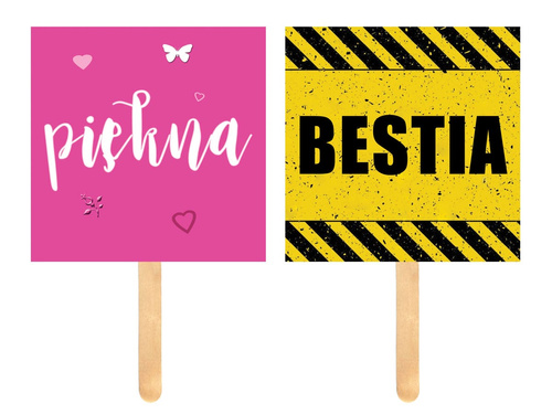 Photo props Beauty / Beast - 2 pcs.