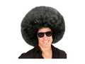 Czarna duża peruka afro wysokiej jakości