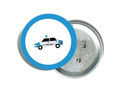 Pin cars - police car - 1 piece.
