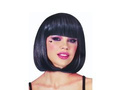 Bob wig black - 1 piece.