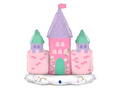 Balon foliowy stojący Zamek Księżniczki - 66x74x23 cm - 1 szt.