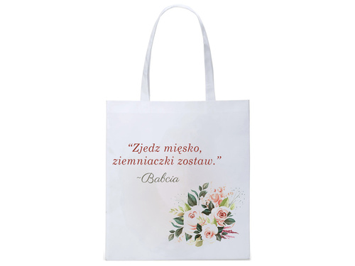 Torba na zakupy na dzień babci Zjedz mięsko - 1 szt.