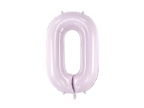 Number 0 Purple Foil Balloon - 72 cm - 1 pc