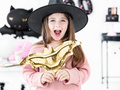Witch-witch hat black - 1 pcs.