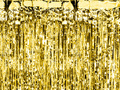 Curtain - metallic gold door curtain - 2.5 m x 90 cm