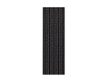 Tube straws black with silver dots - 10 pcs.
