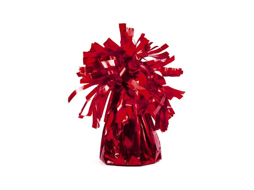 Foil weight for helium-filled balloons - red - 125 g.