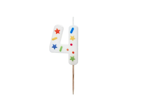 Candle no 4 - 1 pc