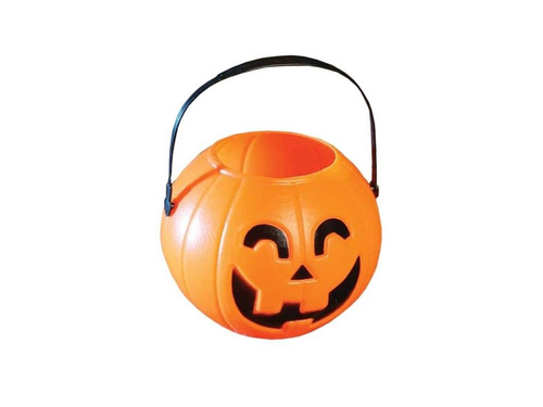 Plastic pumpkin 11 cm