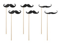 Photo props Mustaches - 6 pcs.