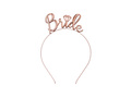 Bride headband rose gold - 1 pc.