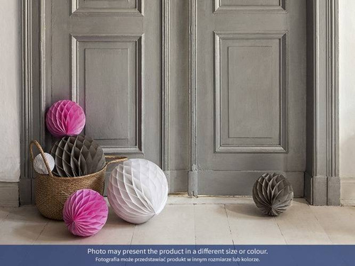 Honeycomb Ball dark warm grey - 30 cm - 1 pc