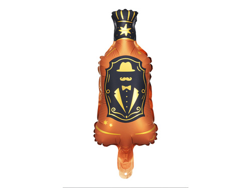 Balon foliowy Butelka Whisky - 27 x 12 cm - 1 szt.