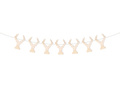 Wooden Christmas Garland - 10m