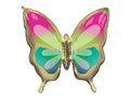 Tropical Butterfly foil balloon - 76 x 71 cm - 1 pc.