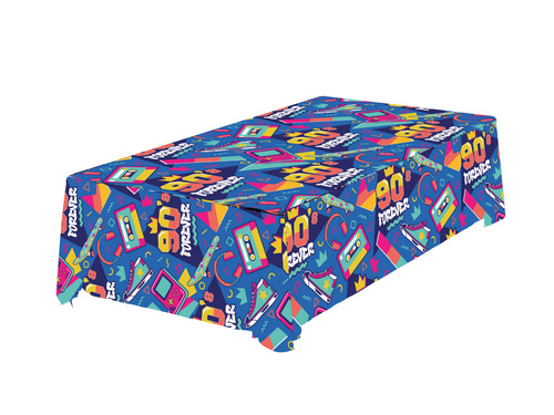 Paper tablecloth 90's Forever- 137x274 cm