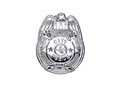 Metal police badge - 1 pc