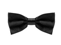 Black bow-tie - 12 cm - 1 pc 
