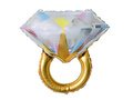 Gold Ring foil balloon - 55 x 71 cm - 1 pc.