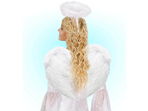 Angel wings white - 37 x 50 cm