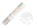 White butterflies party cannon, 20 cm, 1 pc