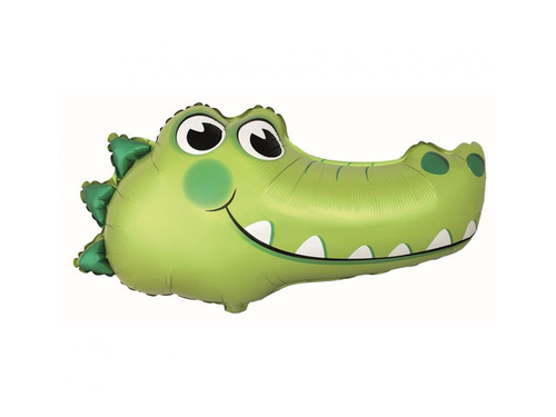 Foil Balloon Crocodile - 79 x 42 cm