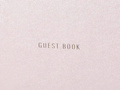 Guest Book 20,5 x 20,5 cm 120 pages
