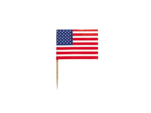 US flag toothpicks - 30 pcs.