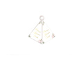 Balloon weight white - 30 g - 1 pc