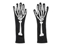 Skeleton Gloves - 1 pair