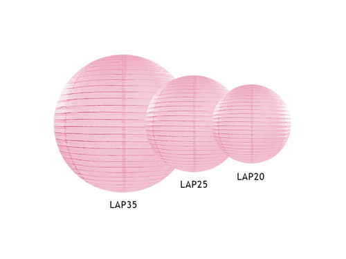 Lantern Ball light pink - 20 cm - 1 pc.