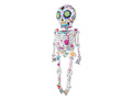 Skeleton Foil Balloon - 136 cm - 1 pc