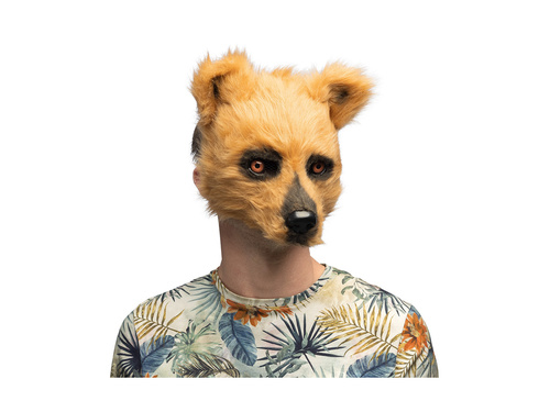 Maska pluszowa Niedźwiedź