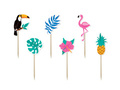 Aloha Party shape pickers - 6 pcs.