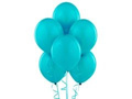 Pastel turquoise latex balloons - medium - 100 pcs.