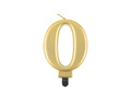 Gold Candle no 0 - 1 pc