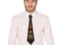 18th birthday tie, black, 1 pc