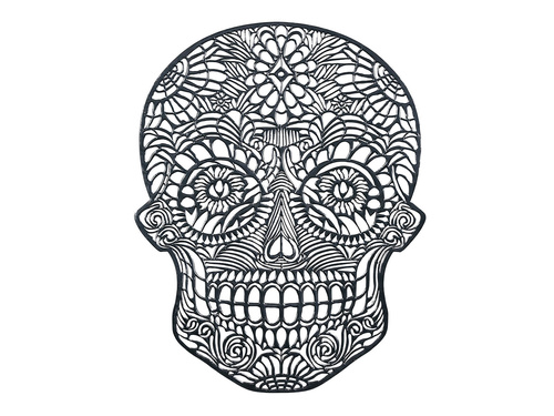 Skull Placemat - 38 cm
