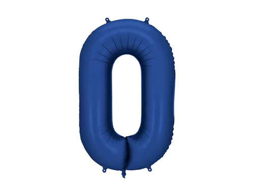 Number 0 Foil Balloon - 86 cm - 1 pc