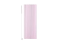 Słomki rurki fioletowe plastikowe - 23 cm- 12 szt.