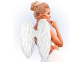 Angel wings white - 65 x 65 cm