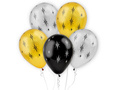 Balony lateksowe Błyszczące gwiazdy - 30 cm - 5 szt.