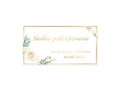 Wedding cake labels, 30 pcs