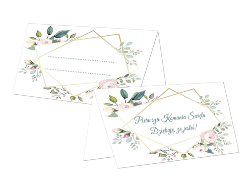Place Cards, 8,5 x 4,5 cm 10 pcs