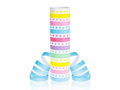 Serpentine Rainbow peas and stripes - 4 m - 1 pc.