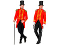 Red parade coat