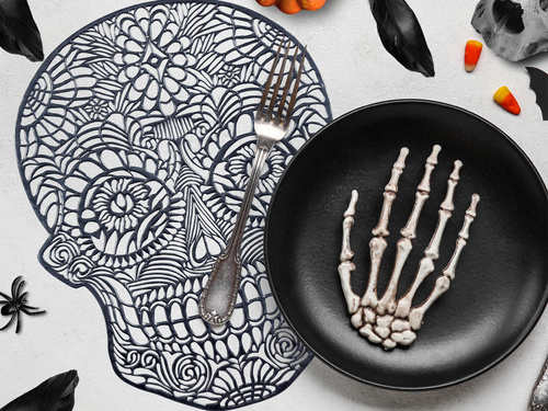 Skull Placemat - 38 cm