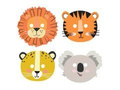 Masks from the Get Wild set - 8 pcs.